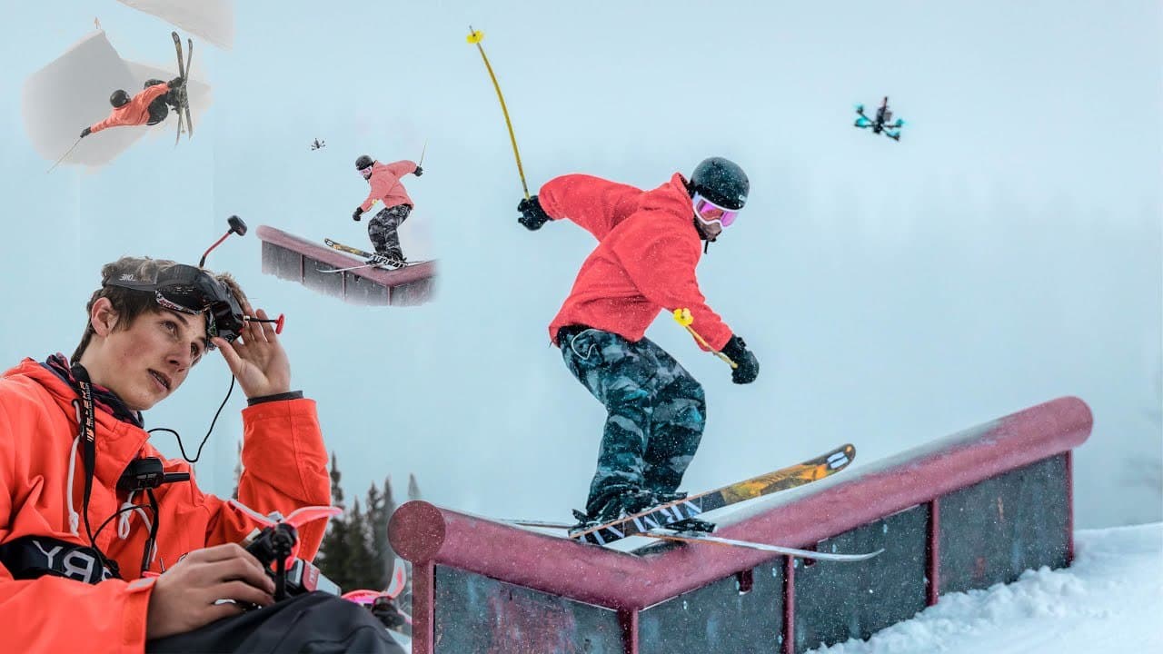 Air Time an fpv perspective of freestyle skiing!