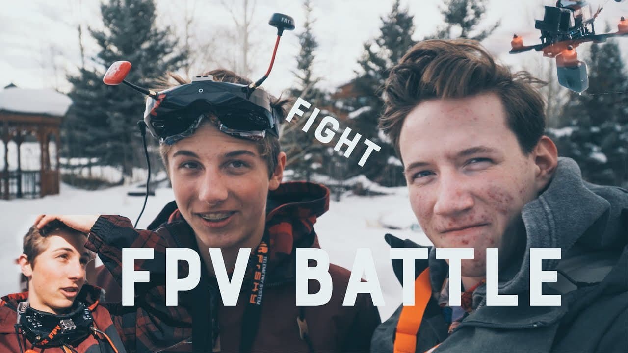 Cinematic FPV Battle
