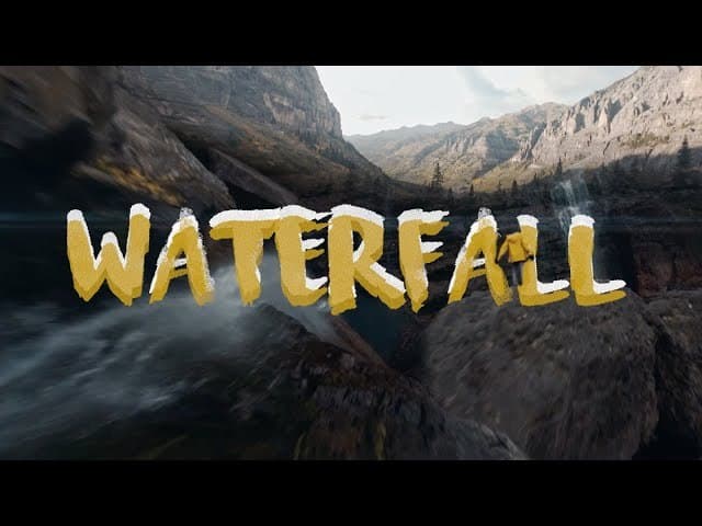Cinematic waterfall dive- Fpv cinematic explosion!!!